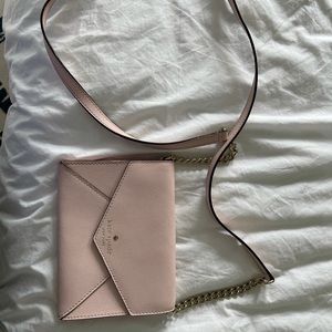 Kate Spade Light pink crossbody wallet